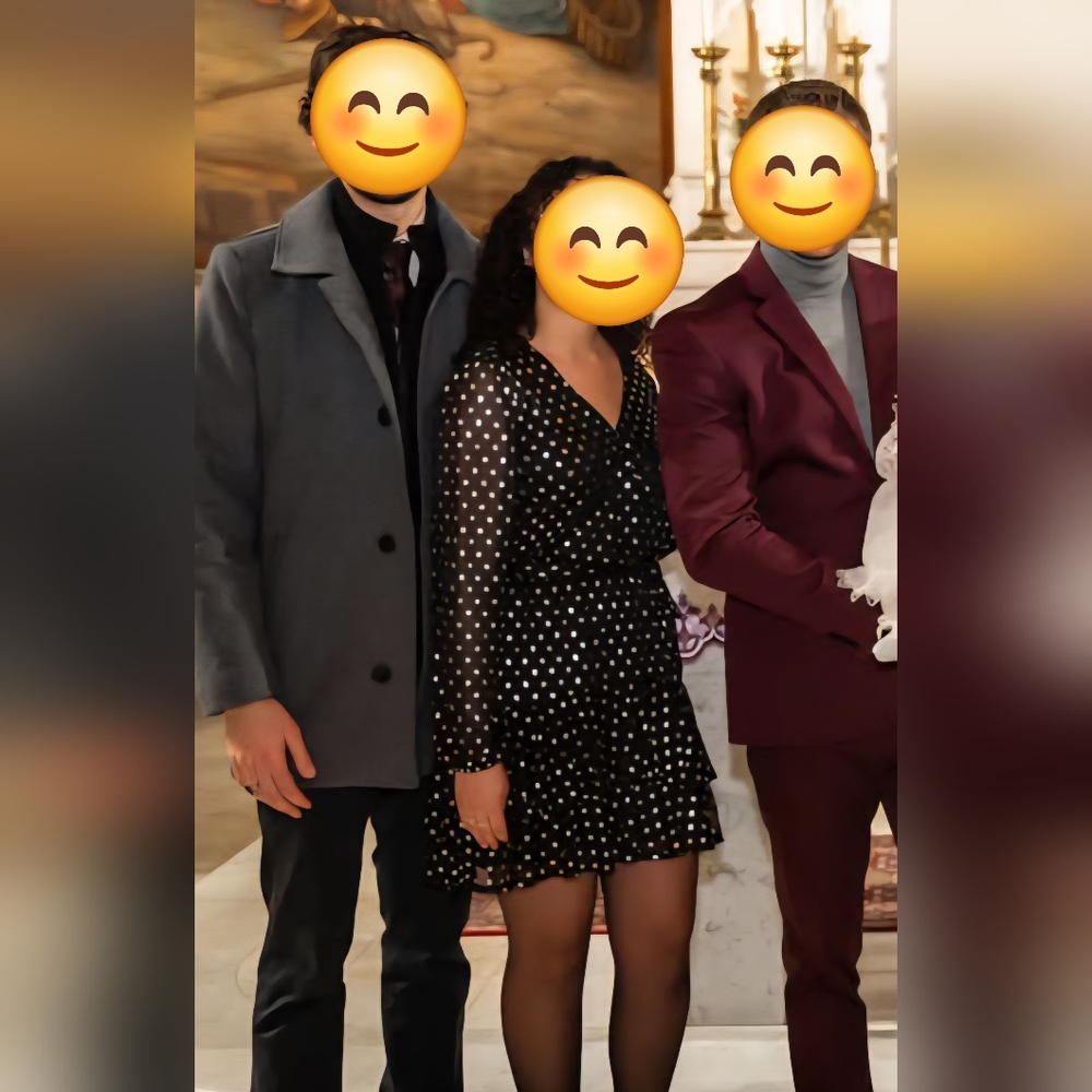 City Triangles Elegant Black Dress